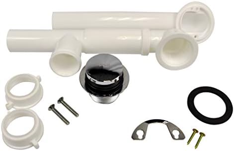 DANCO Touch-Toe bathtub drain kit Chrome for home
