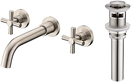Wall Mount Faucet Bundle with Overflow