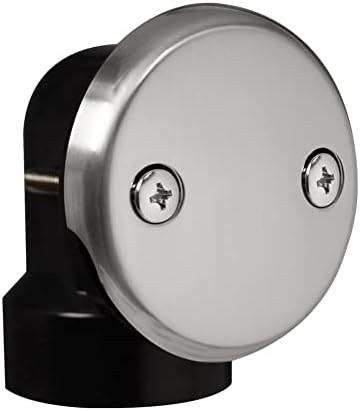 Westbrass Tip-Toe Bath Waste Assembly SATIN Nickel D4931-07