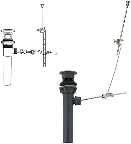 Bathroom Drain Stoppers with Lift Rod for Effortless Hygiene