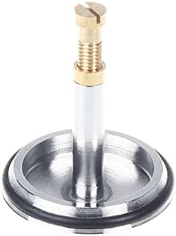 FASTROHY 2Pcs Bathtub Drain Stopper 43mm Silver