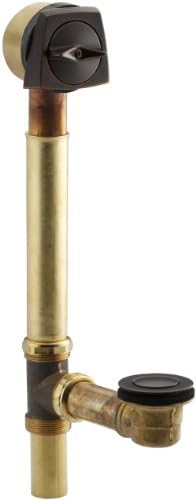 Reliable Bathtub Drain Oil-Rubbed Bronze Trip Lever Pop-Up System