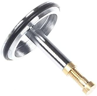 FASTROHY 2Pcs Bathtub Drain Stopper 43mm Silver