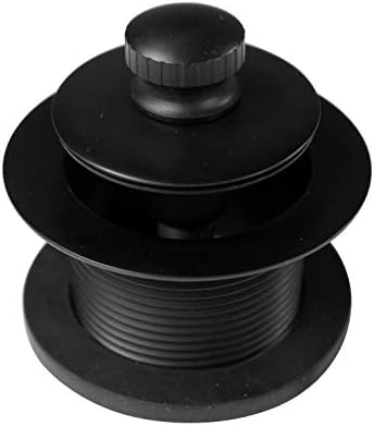 Westbrass Pull Drain Bath Waste System Schedule 40 PVC Matte Black