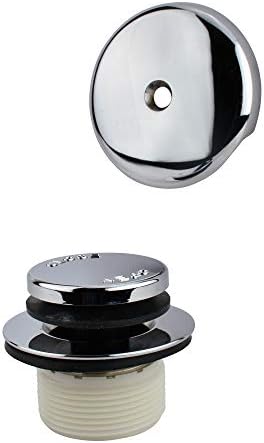 Foot Lok Stop bathtub drain kit with Polished Chrome