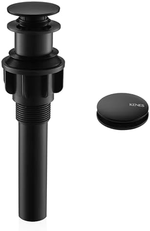 Kenes Bathroom Sink Drain Stopper Overflow Prevention Solution