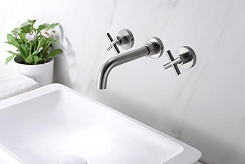 Wall Mount Faucet Bundle with Overflow