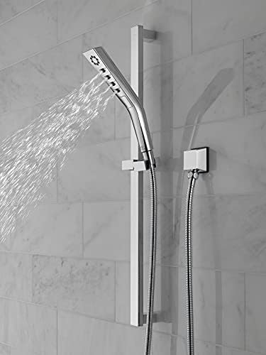 Delta Faucet 3-Spray H2Okinetic Slide Bar Hand Held Shower
