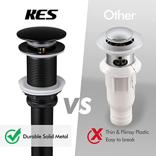 KES All-Metal Rustproof Vessel Sink Drain