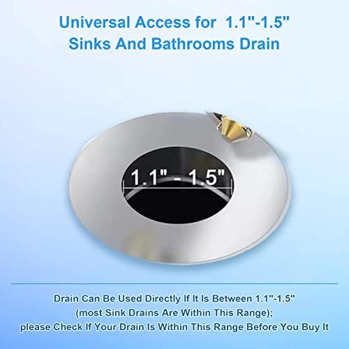 Pack of 2Bathroom Sink Stopper