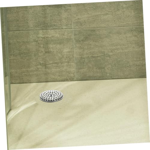 Garneck stainless steel shower drain strainer with clog prevention for bath kitchen