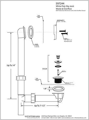 The Perfect Bath Waste Drain Kit Effortless Drainage Smooth Performance
