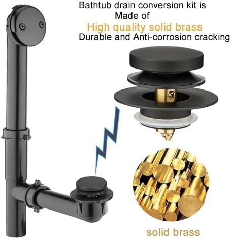 Effortless Bathtub Drain Kit