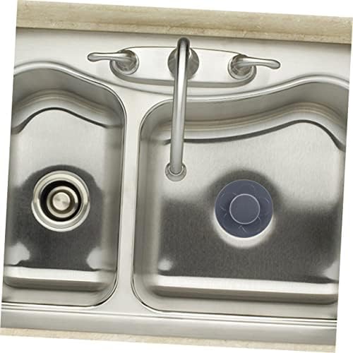 Bath Tub Drain Plug Set Copper Sink Stoppers for Clog Prevention Gray