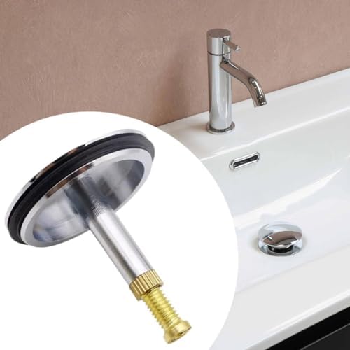 2X Sink Drain Stopper for Efficient Bathroom Drainage
