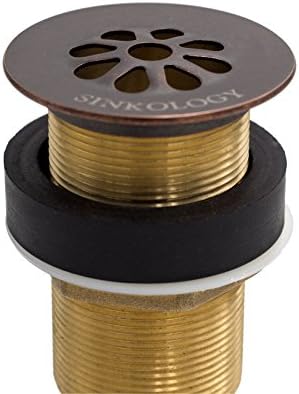 SinkSense Aged Copper Sink Drain