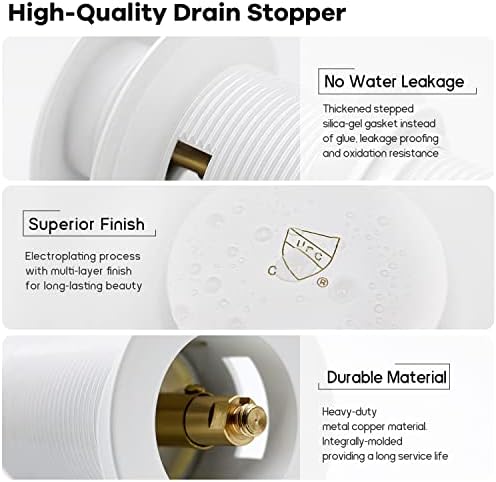 FerdY Pop-up Drain for Freestanding Bathtub