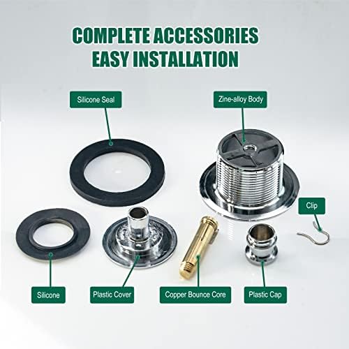 VATTNO 1-78-inch Tub Drain Kit for American Standard Tubs