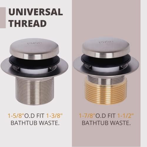 Bathtub Drain Plug Kit