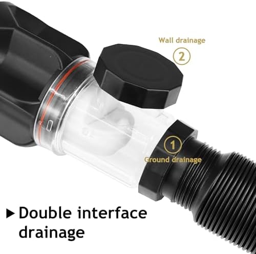 Rakickyer Premium Bathroom Sink Drain Kit with Expandable P-Trap Deodorizing Feature