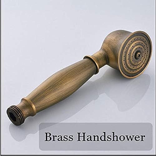 Retro-Style Shower Faucet Set Single Handle Antique Bathroom Faucet