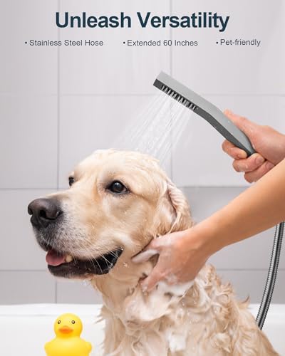 10 Wall-Mounted Shower Faucet with Pressure-Head System