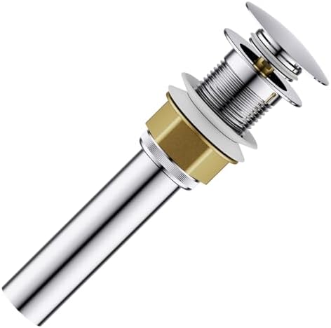 Bathroom Sink Drain with Strainer Basket Set