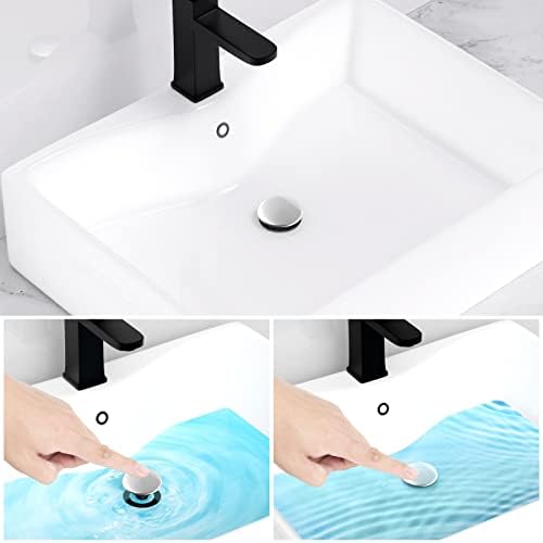 Get Ready for Effortless Drainage with PureHome Bathroom Sink Stopper