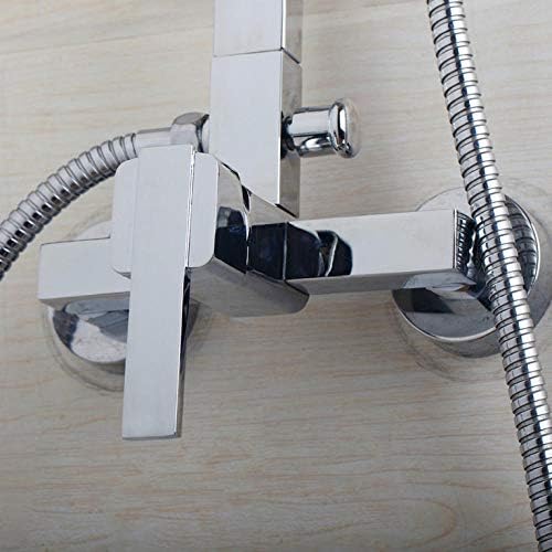 Luxury Chrome-Finished Big Rain Shower Set for Bathroom