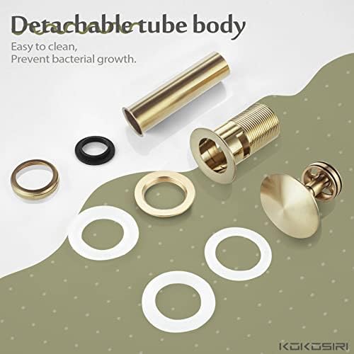Kokosir Pop Up Sink Drain C1001BG