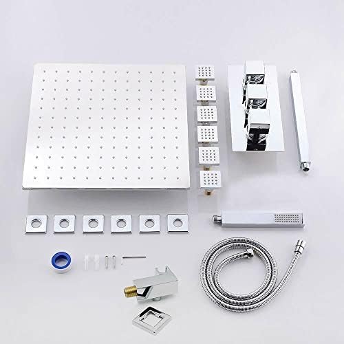 Huin ThermoStar 360-Degree Coverage Flowing Water System Dual Thanuess Shower