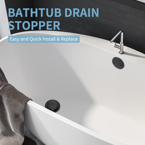 Efficient Black Tub Drain Kit for Long-Lasting Bathtub Drain Performance