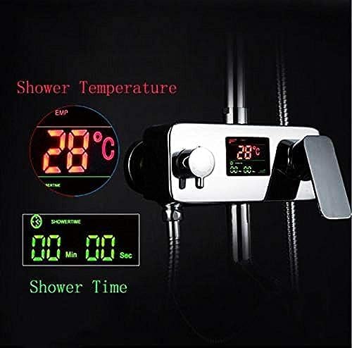 TECKI 8 Digital Rainfall Shower Faucet