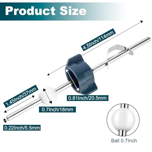 Bow Claws Toilets Pop Up Drain Repair Kit for PS2673 PS469 PSB327