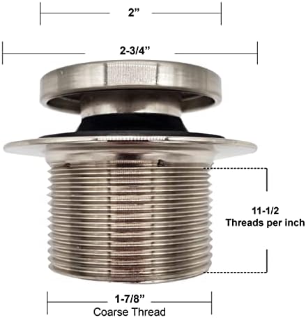 Westbrass bathtub drain plugSay Goodnight Smoothly
