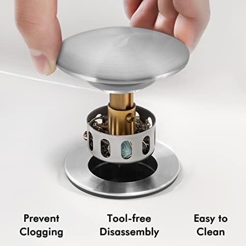 KES Premium Sink Drain - Overflow Preventer