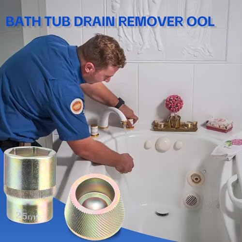Tub Drains Made Easy - 15 Drain Remover with Silver Coating