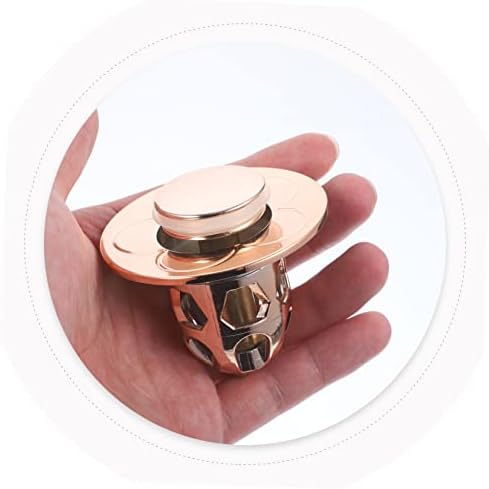 Angoily Copper Sink Drain Stopper 2-Pack for Bathroom Tub Use