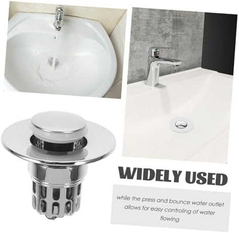 Uonlytech Anti-Clog Bath Sink Drain Plug