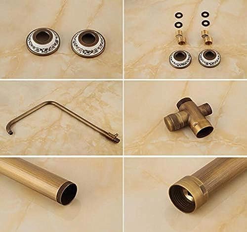 Wall-Mounted Rain Shower Set Faucet 8-inch