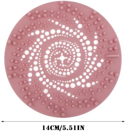 Upgraded Silicone Shower Drain Hair Catcher