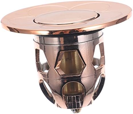 Angoily Copper Sink Drain Stopper 2-Pack for Bathroom Tub Use
