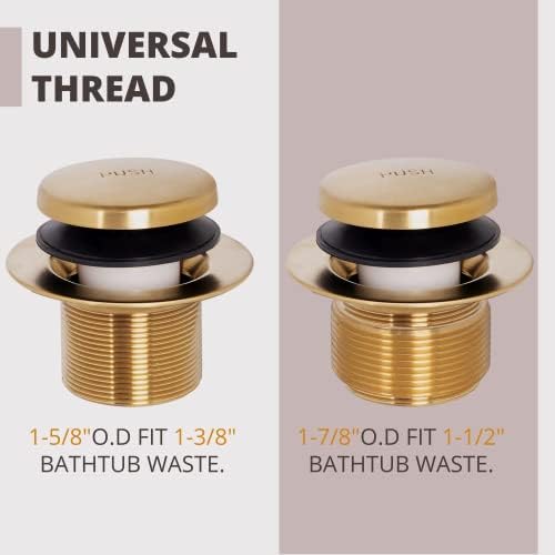Bathtub Drain Plug Set