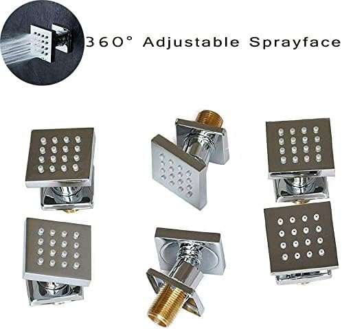 Huin ThermoStar 360-Degree Coverage Flowing Water System Dual Thanuess Shower