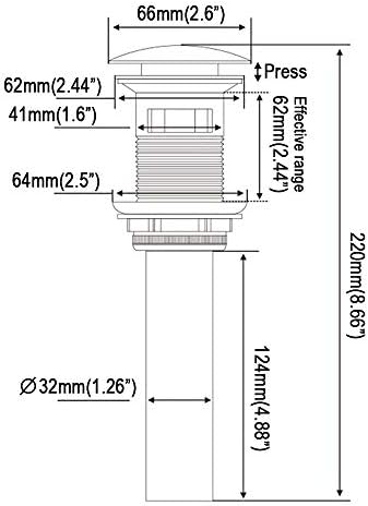 Shile Bathroom Sink Drain