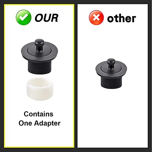 Gold-Hao Lift Turn Bathtub Drain Stopper Oil Rubbed Bronze