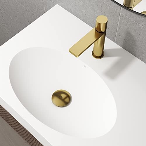 Get a Glimpse at VIGOs Lustrous Bath Sink Drain