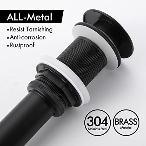 KES All-Metal Rustproof Vessel Sink Drain