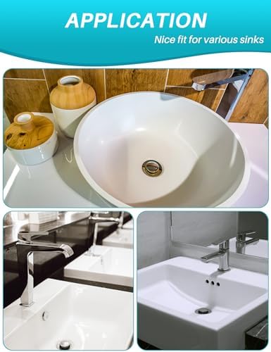 Sturdy 2-in-1 Sink Stopper Hair Catcher