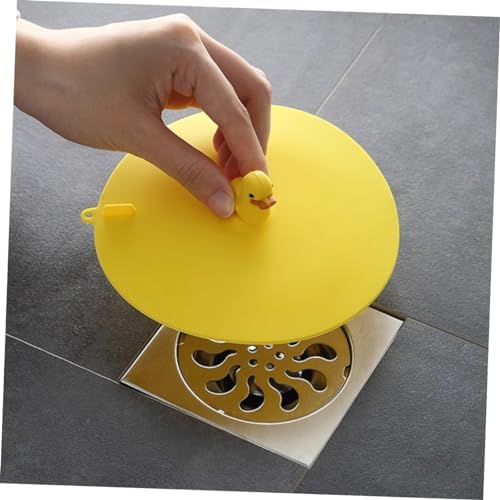 FELTECHELECTR Cartoon Dinosaur Drain Cover for Kitchen Bathroom and Shower